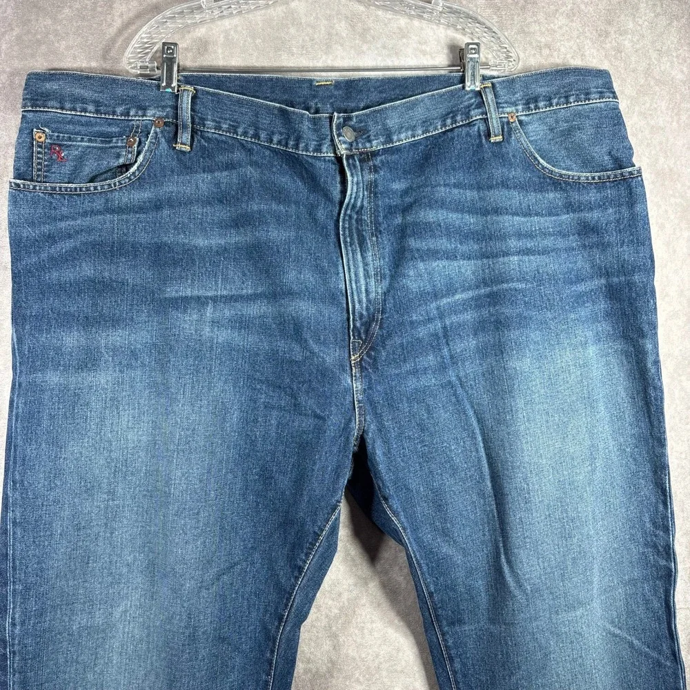 Polo Ralph Lauren Jeans Mens Size 50x30 Blue‎ Hampton Straight Classic Casual